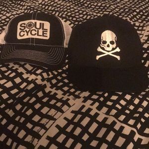 Bundle of SoulCycle hats 💛